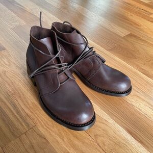 Dirk Bikkembergs BK E040 J4 50X Vintage 90s Chunky Bungee Lace Boots Size 9